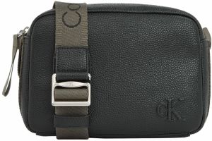 Calvin Klein Jeans Taška cez rameno  zelená / čierna
