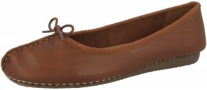 CLARKS Baleríny 'Freckle Ice'  hnedá