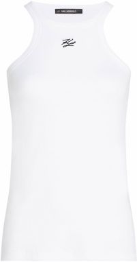 Karl Lagerfeld Top  čierna / biela