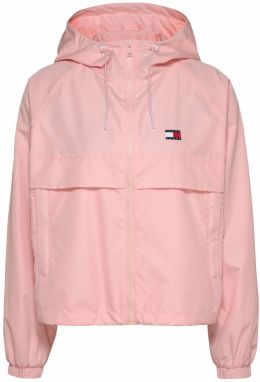 Tommy Jeans Prechodná bunda 'Essential'  ružová