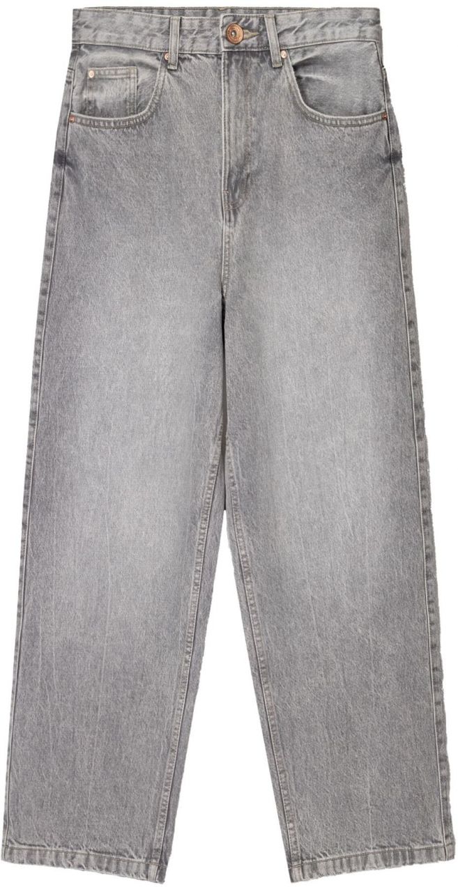 Bershka Džínsy  sivý denim