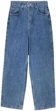 Bershka Džínsy  modrá denim