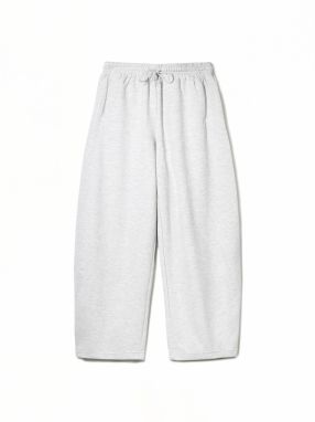 Bershka Nohavice  svetlosivá