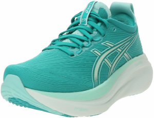 ASICS Bežecká obuv 'Gel-Nimbus 27'  tyrkysová / pastelovo zelená