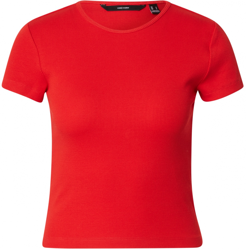 VERO MODA Tričko 'VMChloe'  jasne červená