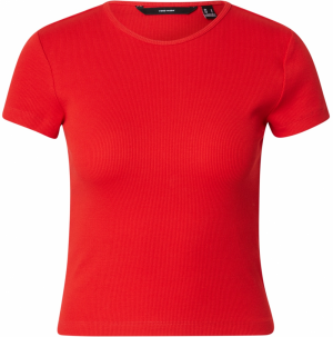 VERO MODA Tričko 'VMChloe'  jasne červená
