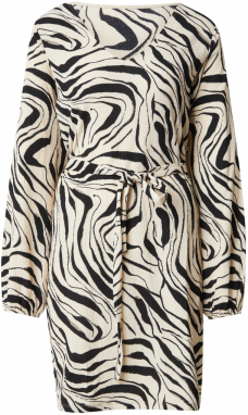 VERO MODA Šaty 'VMPOET'  krémová / čierna