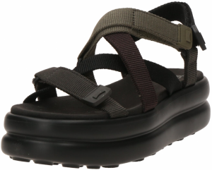CAMPER Sandále  hnedá / kaki / čierna