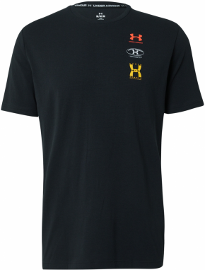 UNDER ARMOUR Funkčné tričko  žltá / oranžová / čierna / biela