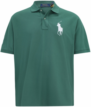 Polo Ralph Lauren Big & Tall Tričko  zelená / biela
