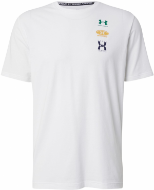 UNDER ARMOUR Funkčné tričko  námornícka modrá / citrónová / zelená / biela