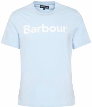 Barbour Tričko  svetlomodrá / biela