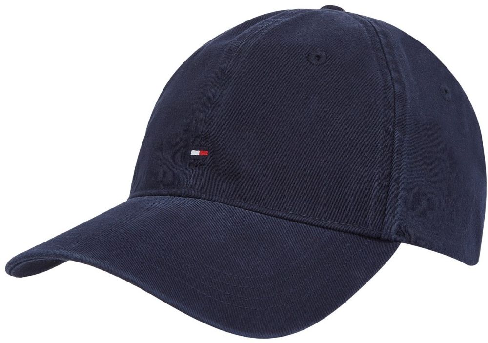 TOMMY HILFIGER Čiapka 'ESSENTIAL'  tmavomodrá