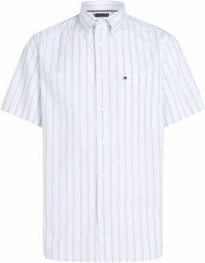 TOMMY HILFIGER Košeľa 'Flex'  svetlomodrá / biela