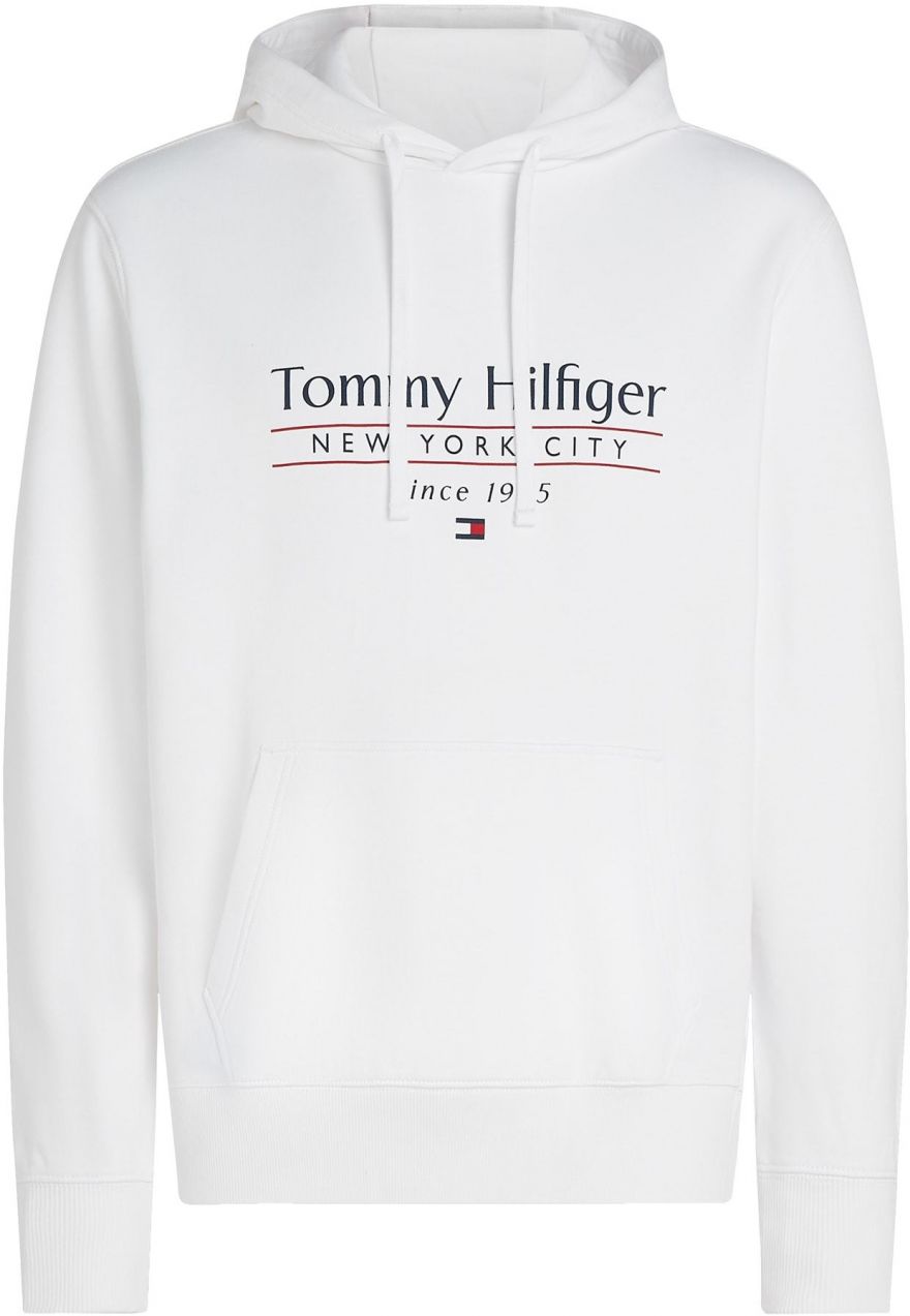 TOMMY HILFIGER Mikina  čierna / biela