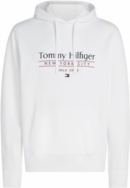 TOMMY HILFIGER Mikina  čierna / biela