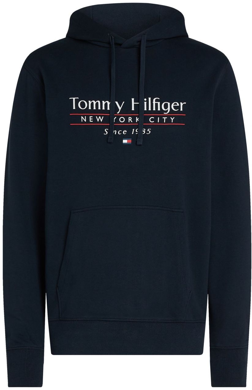 TOMMY HILFIGER Mikina  námornícka modrá / červená / biela