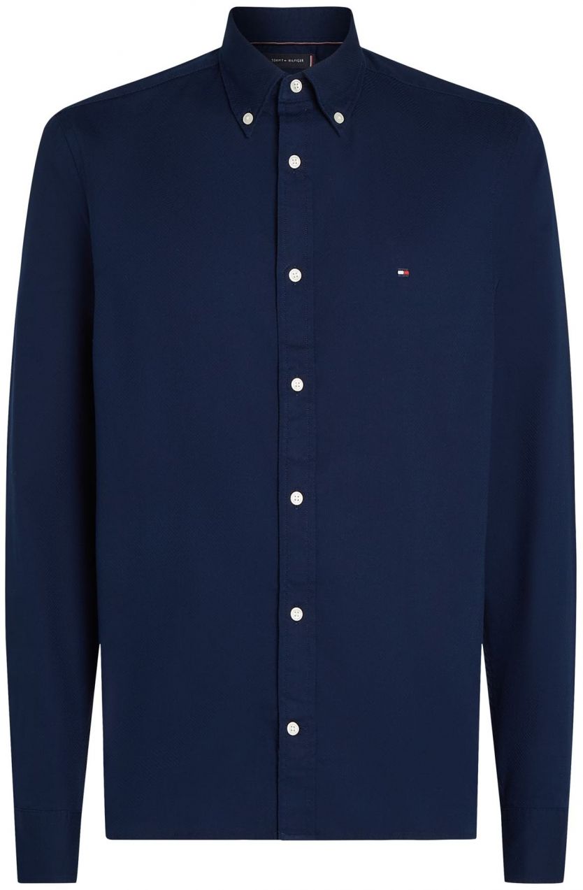 TOMMY HILFIGER Košeľa 'FLEX'  námornícka modrá