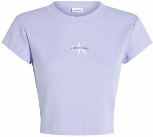 Calvin Klein Jeans Tričko  svetlofialová