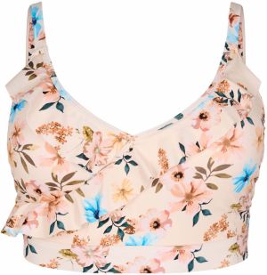 Swim by Zizzi Bikinový top 'SKATRIN'  béžová / zmiešané farby