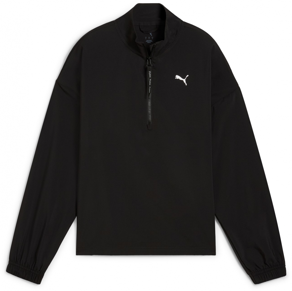 PUMA Športová bunda 'Strong'  čierna / biela