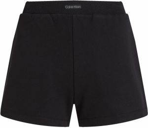 Calvin Klein Jeans Nohavice  čierna / biela