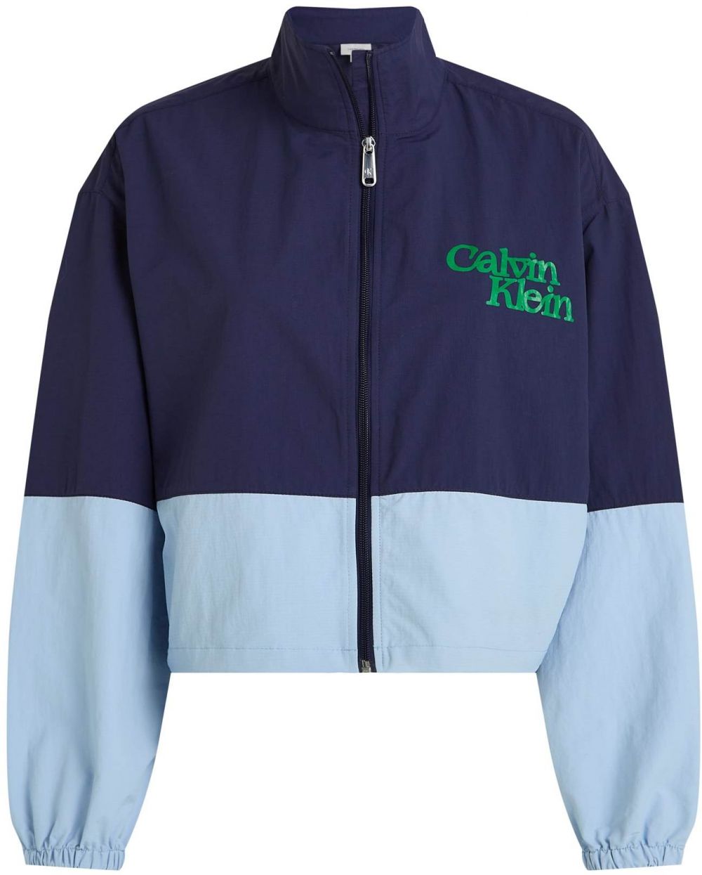 Calvin Klein Jeans Prechodná bunda  námornícka modrá / nebesky modrá / zelená