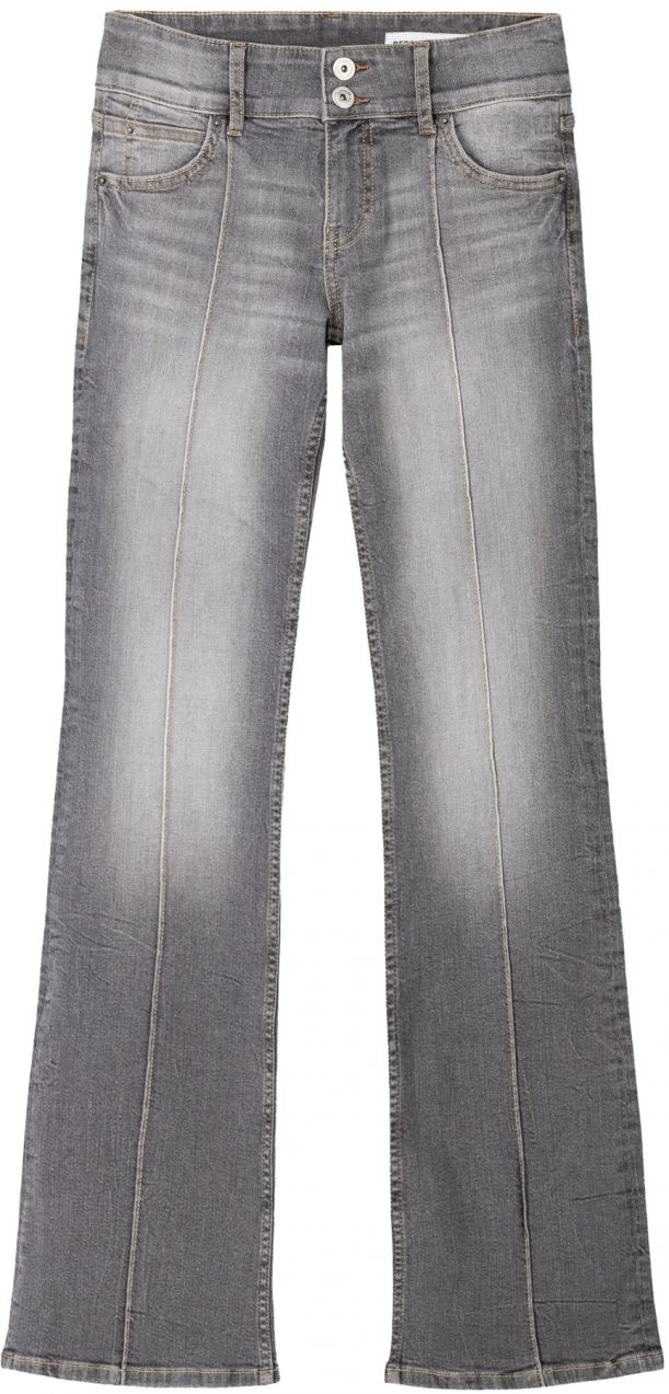 Bershka Džínsy  sivý denim