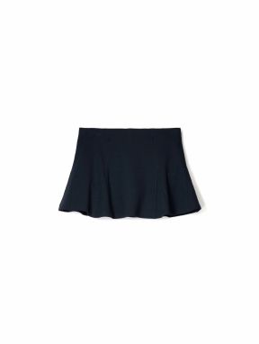 Bershka Sukňa  námornícka modrá