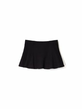 Bershka Sukňa  čierna