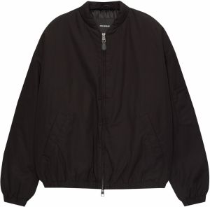 Pull&Bear Prechodná bunda  čierna
