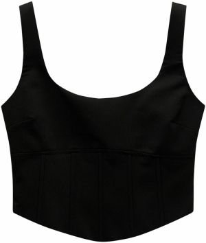 Pull&Bear Top  čierna