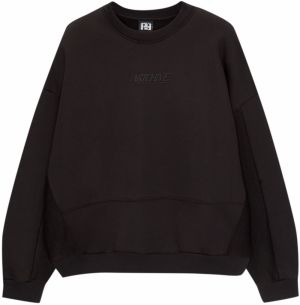 Pull&Bear Mikina  čierna