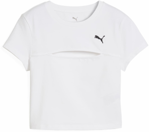 PUMA Tričko 'ESS'  biela
