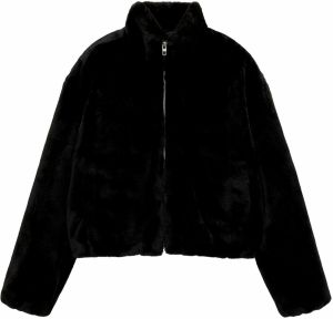 Pull&Bear Prechodná bunda  čierna