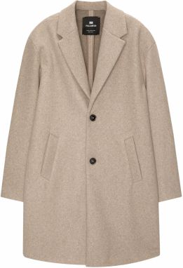 Pull&Bear Prechodný kabát  béžová