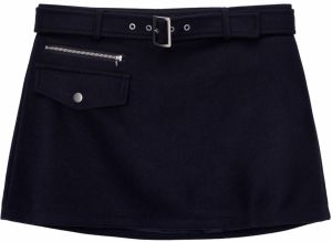 Pull&Bear Sukňa  námornícka modrá