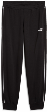 PUMA Športové nohavice  čierna / biela