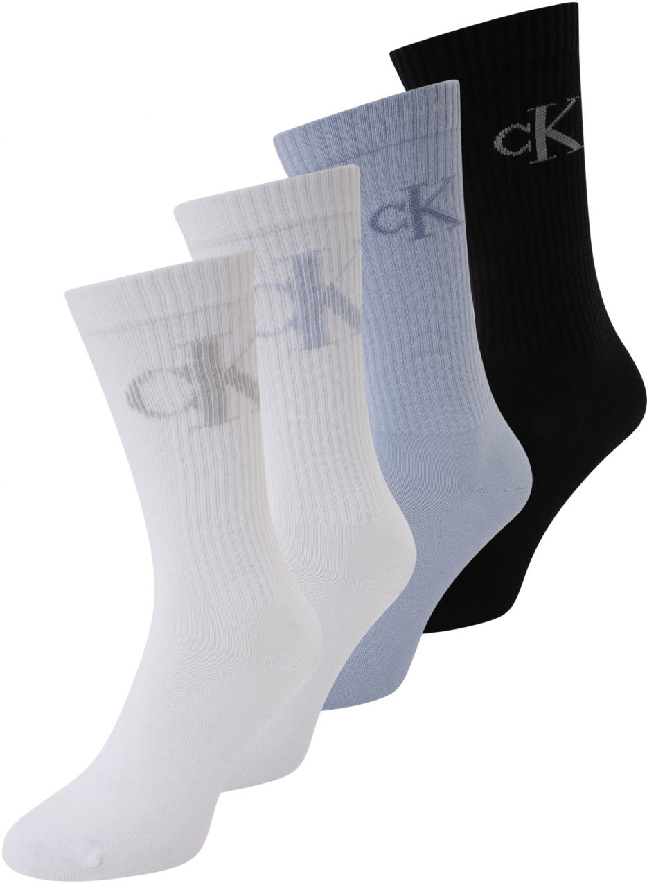 Calvin Klein Underwear Ponožky  svetlomodrá / čierna / biela