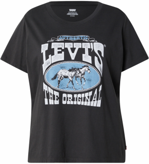 Levi's® Plus Tričko 'The Perfect Tee'  svetlomodrá / čierna / biela