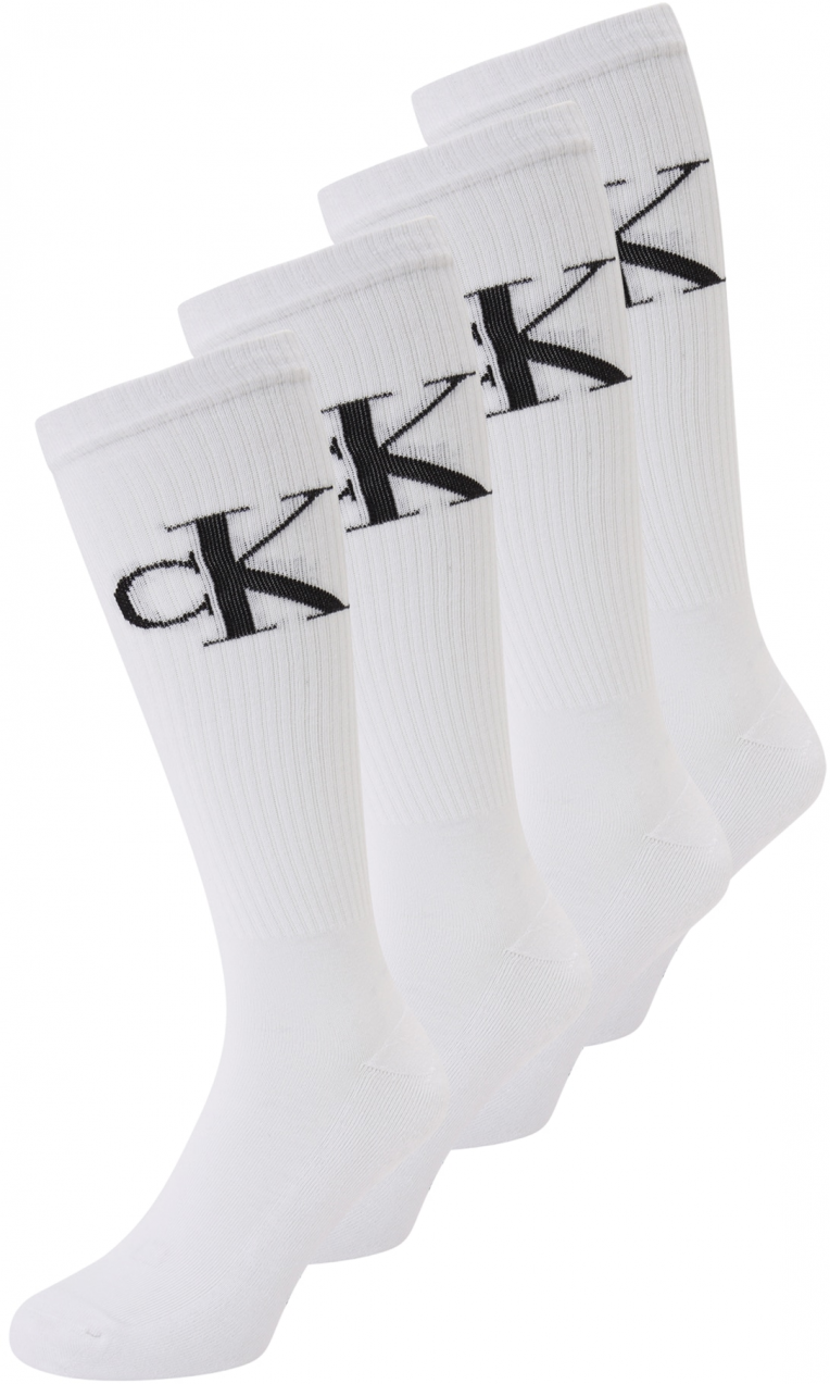 Calvin Klein Underwear Ponožky  čierna / biela