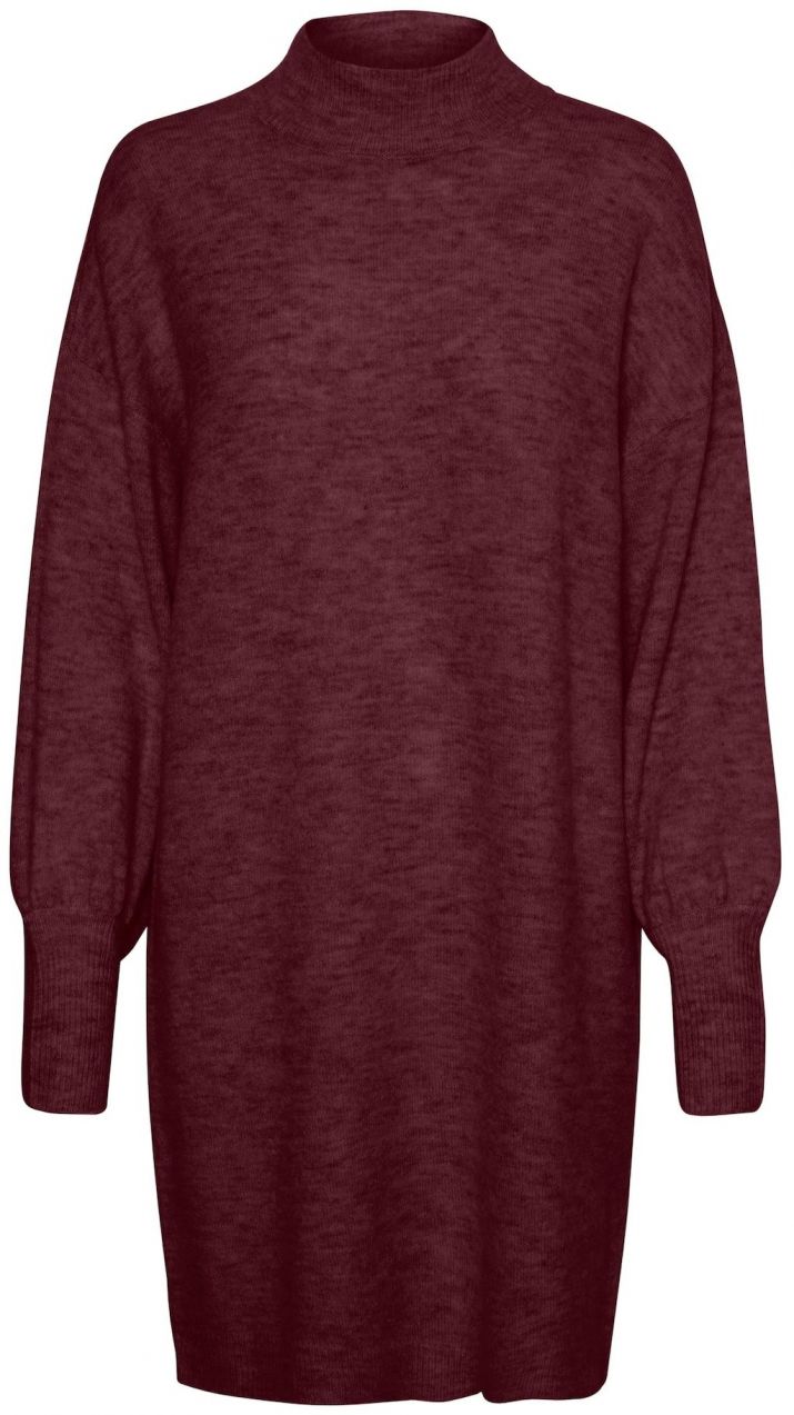VERO MODA Šaty 'VMLEFILE'  burgundská