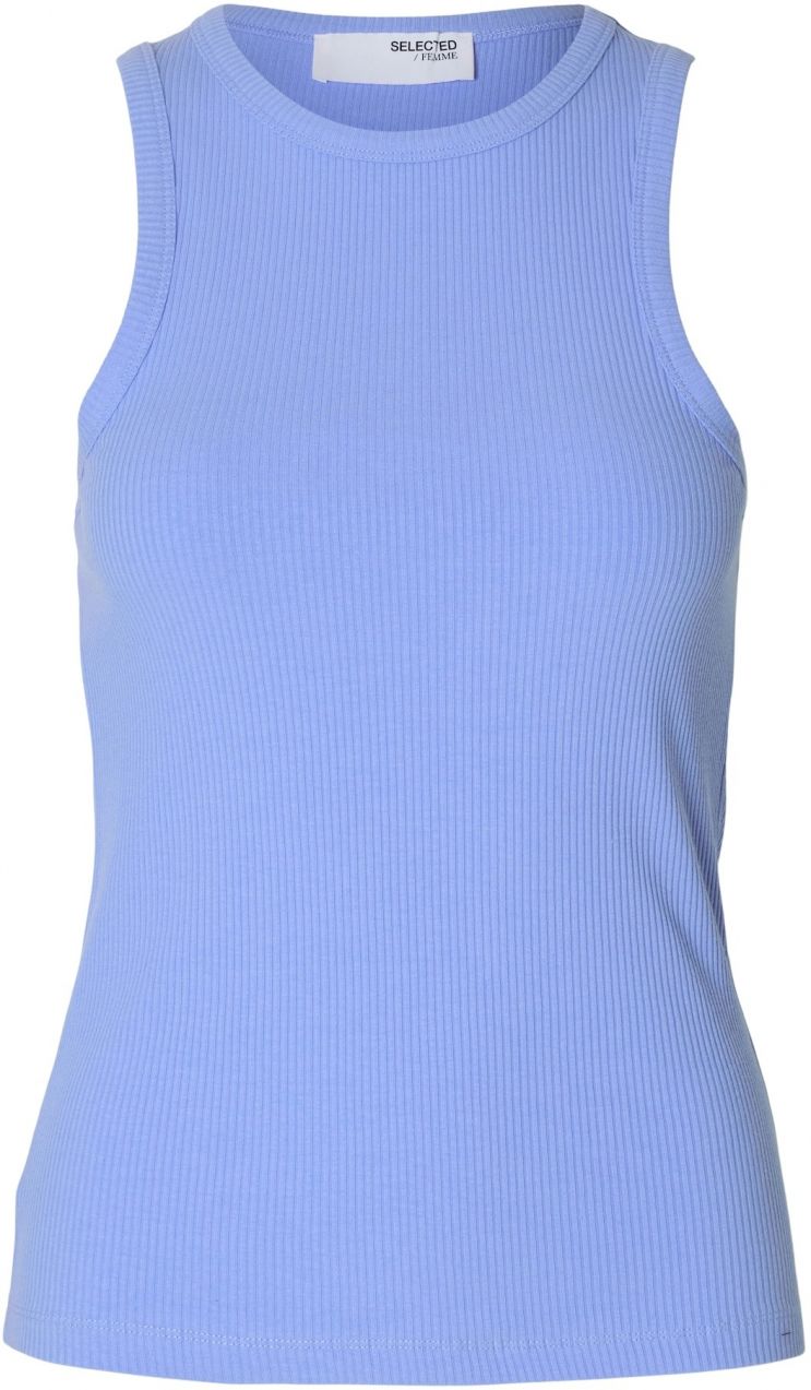 SELECTED FEMME Top 'SLFanna'  nebesky modrá
