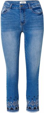 KOROSHI Džínsy  modrá denim