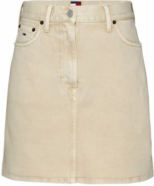 Tommy Jeans Sukňa  svetlobéžová