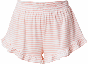Hunkemöller Pyžamové nohavice  ružová / biela