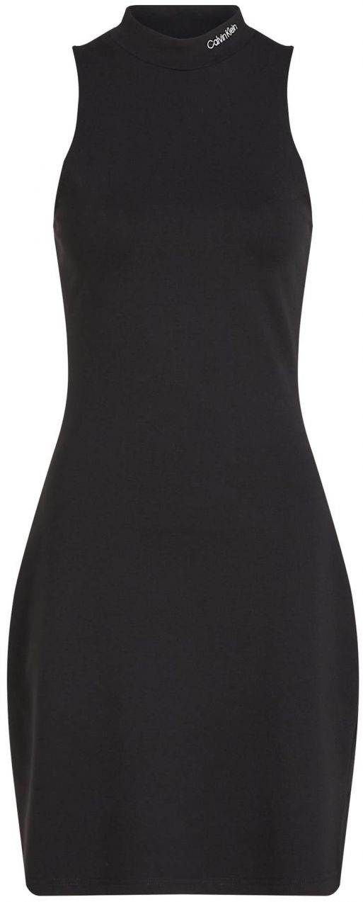 Calvin Klein Jeans Šaty  čierna / biela