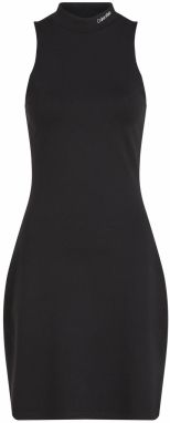 Calvin Klein Jeans Šaty  čierna / biela