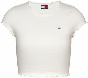 Tommy Jeans Tričko  námornícka modrá / červená / biela