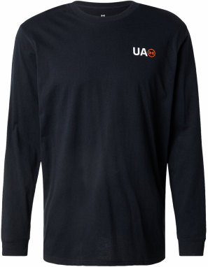 UNDER ARMOUR Funkčné tričko  oranžová / čierna / biela